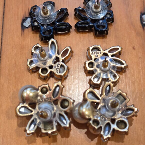 Bundle of 3 J Crew Earrings - Picture 2 of 3
